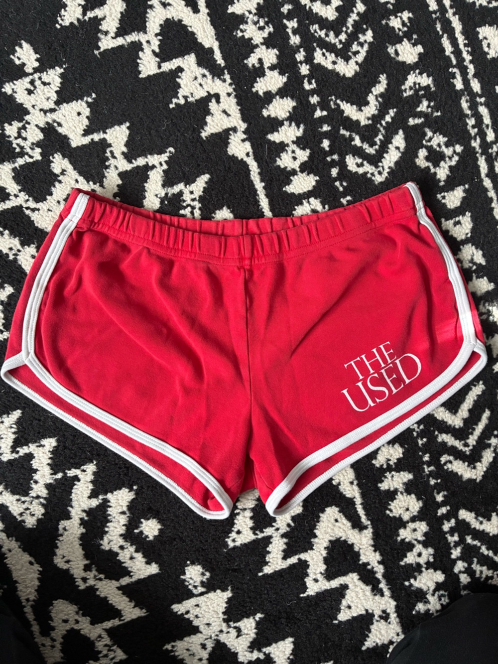 The Used - Vintage - American Apparel Red - Short Shorts